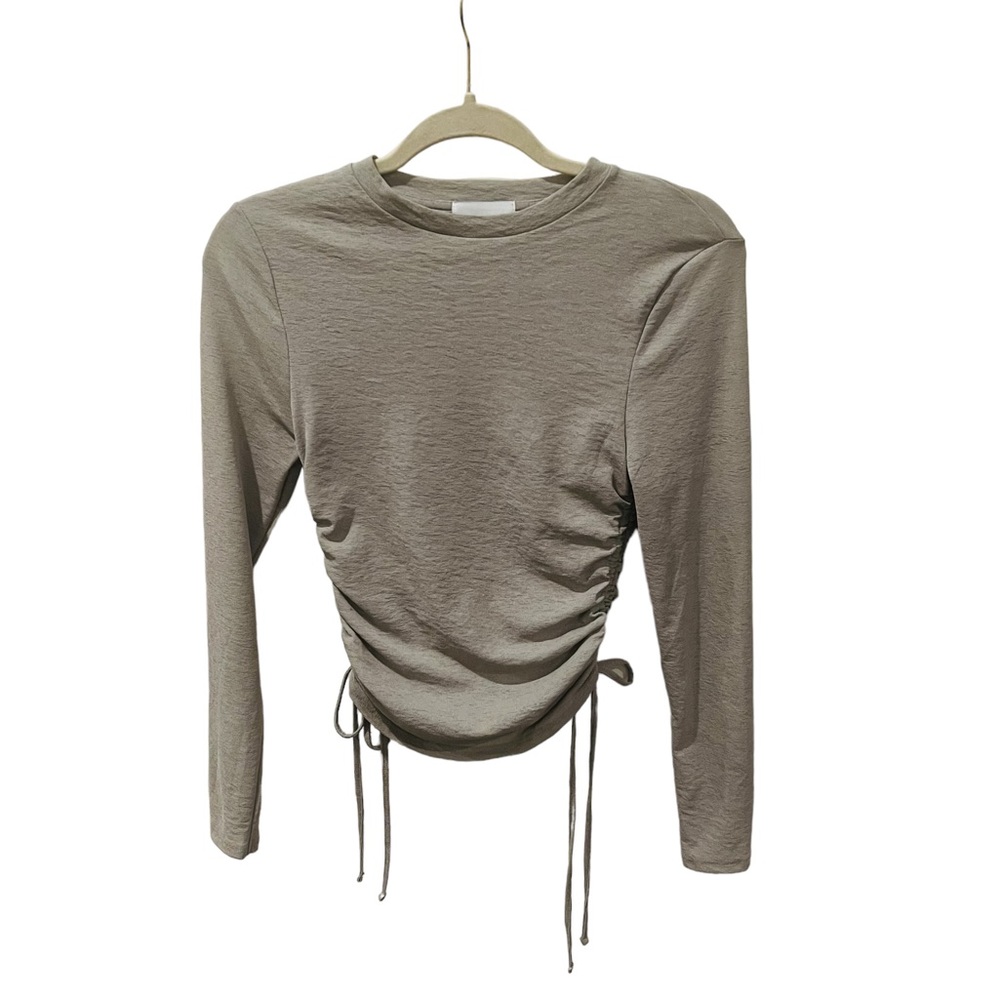 Top Shop Crewneck Nude Shirt(NWOT)